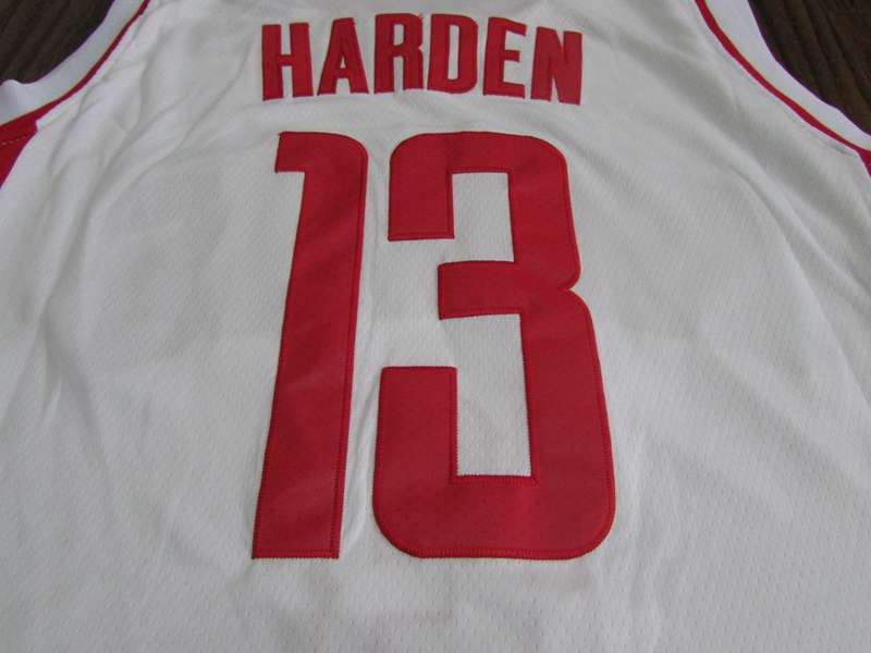 Houston Rockets 20/21 White #13 HARDEN Basketball Jersey (Stitched)