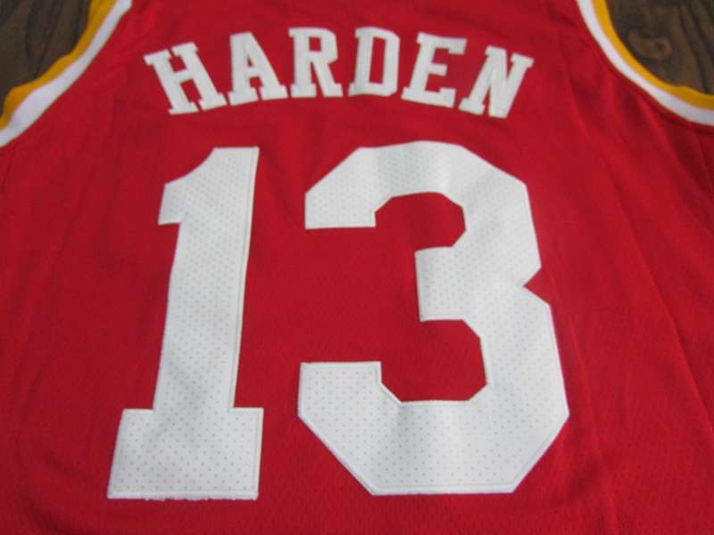 Houston Rockets 2020 Red #13 HARDEN Basketball Jersey (Stitched)