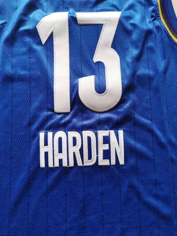 Houston Rockets 2020 Blue #13 HARDEN ALL-STAR Basketball Jersey (Stitched)