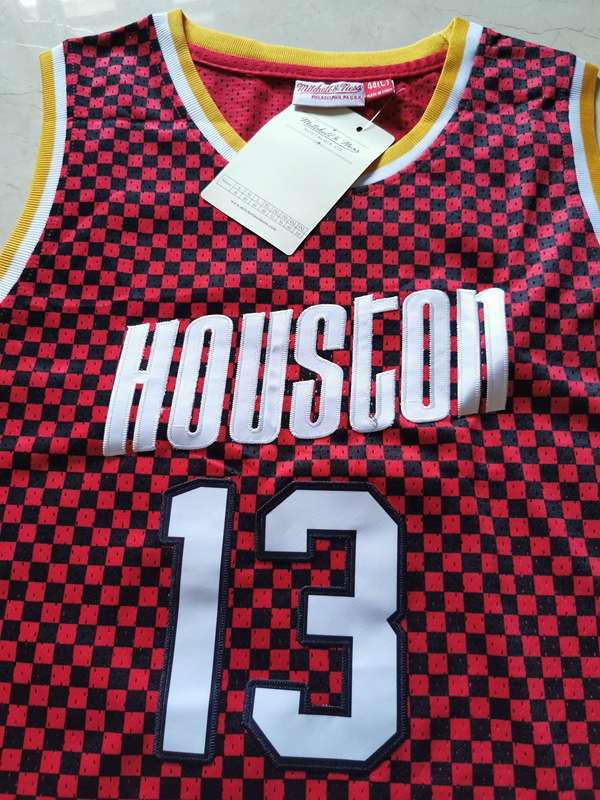 Houston Rockets Red #13 HARDEN Classics Basketball Jersey (Stitched)