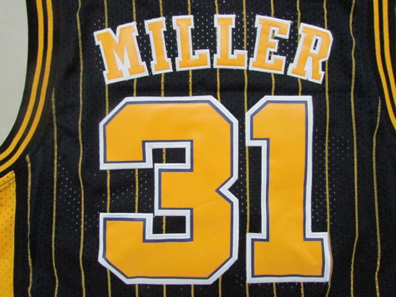 Indiana Pacers Dark Blue #31 MILLER Classics Basketball Jersey (Stitched)