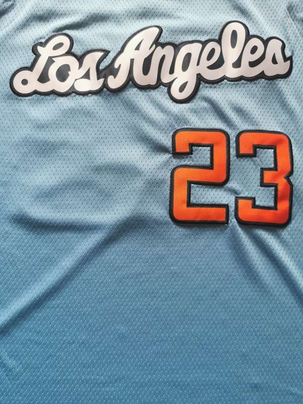 Los Angeles Clippers Blue #23 WILLIAMS Basketball Jersey (Stitched)