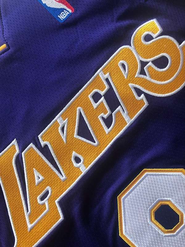 Los Angeles Lakers 2000/01 Purple #8 BRYANT Finals Classics Basketball Jersey (Closely Stitched)