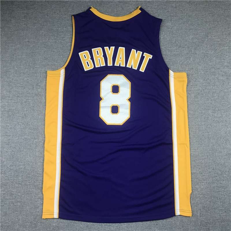 Los Angeles Lakers 2000/01 Purple #8 BRYANT Finals Classics Basketball Jersey (Stitched)