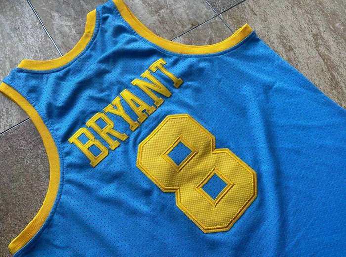 Los Angeles Lakers 2001/02 Blue #8 BRYANT Classics Basketball Jersey (Closely Stitched)