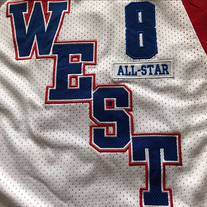 Los Angeles Lakers 2004 White #8 BRYANT ALL-STAR Classics Basketball Jersey (Closely Stitched)