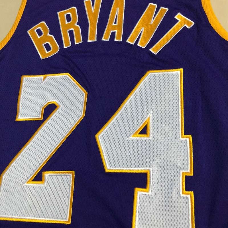 Los Angeles Lakers 2008/09 Purple #24 BRYANT Champion Classics Basketball Jersey (Closely Stitched)