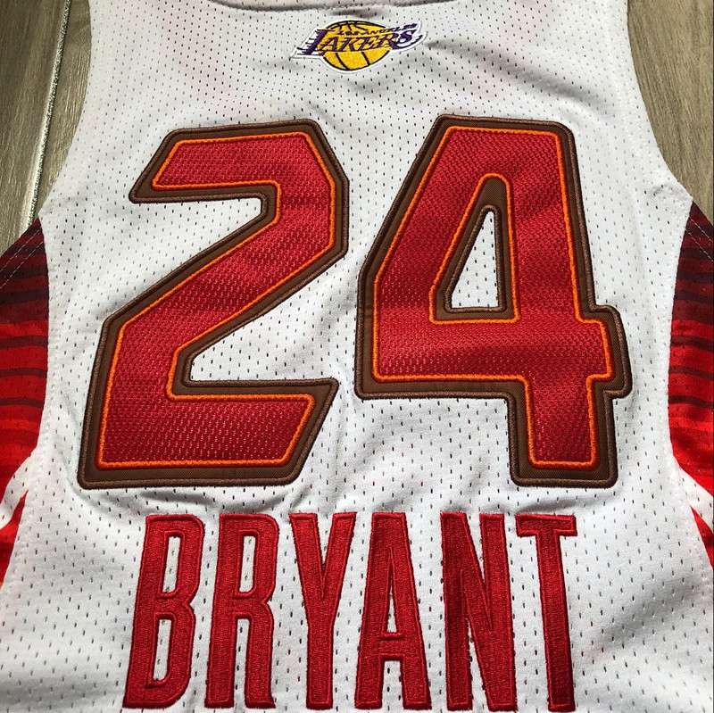 Los Angeles Lakers 2009 White #24 BRYANT ALL-STAR Classics Basketball Jersey (Closely Stitched)