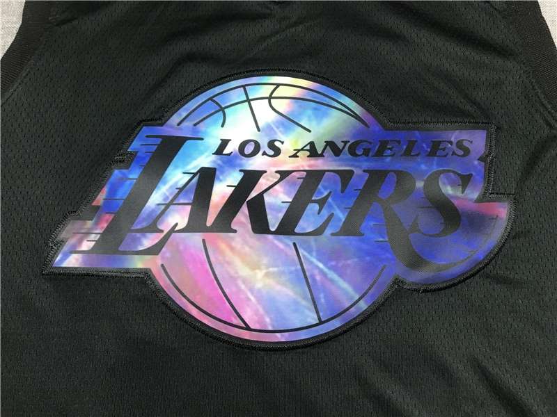 Los Angeles Lakers 20/21 Black #23 JAMES Basketball Jersey 02 (Stitched)