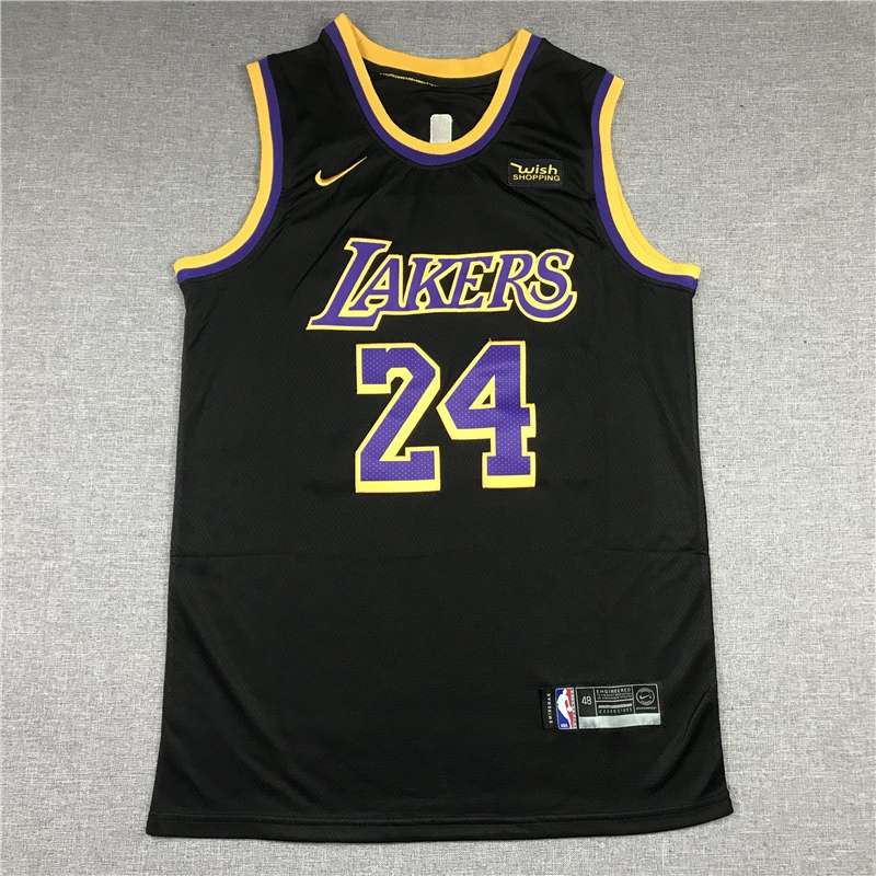 Los Angeles Lakers 20/21 Black #24 BRYANT Basketball Jersey (Stitched)
