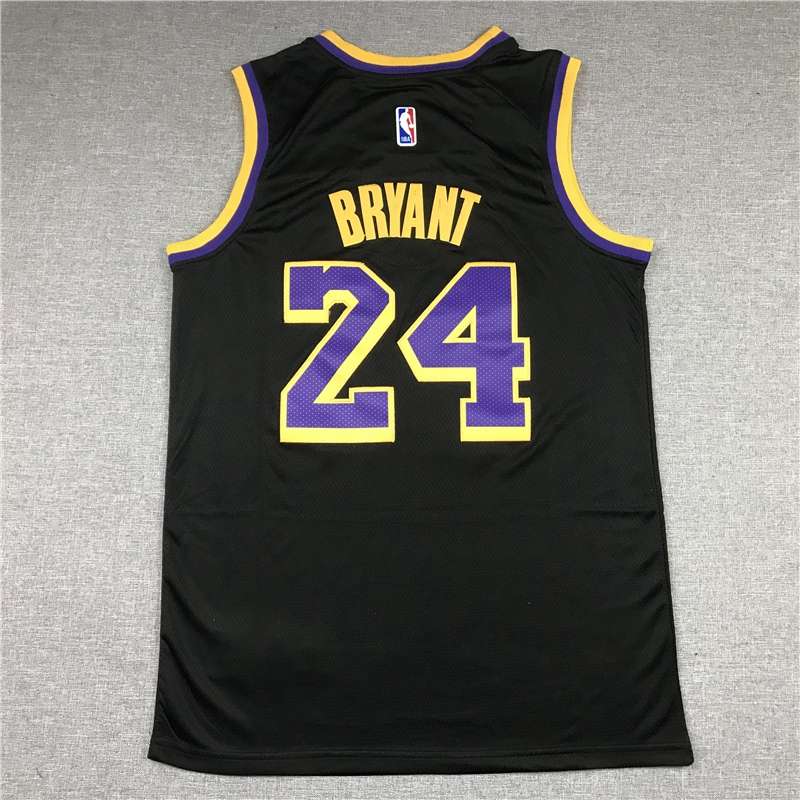 Los Angeles Lakers 20/21 Black #24 BRYANT Basketball Jersey (Stitched)