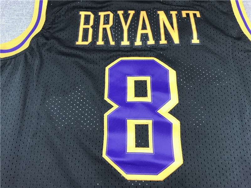 Los Angeles Lakers 1996/97 Black #8 BRYANT Classics Basketball Jersey (Stitched)