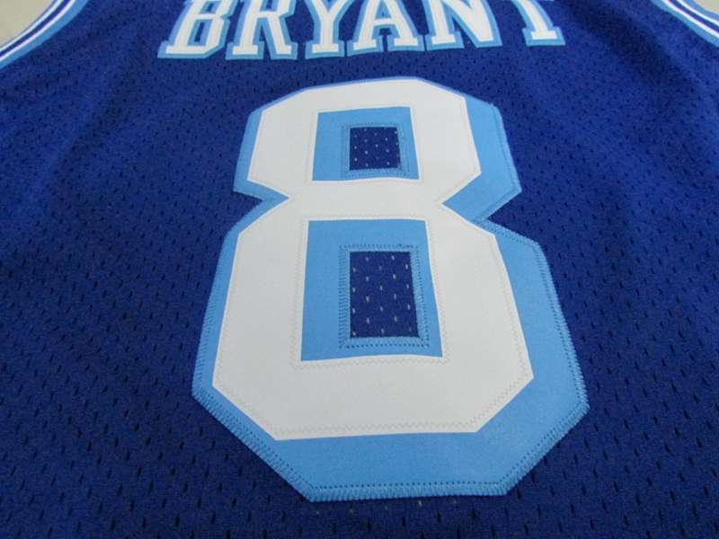 Los Angeles Lakers 1996/97 Blue #8 BRYANT Classics Basketball Jersey (Stitched)