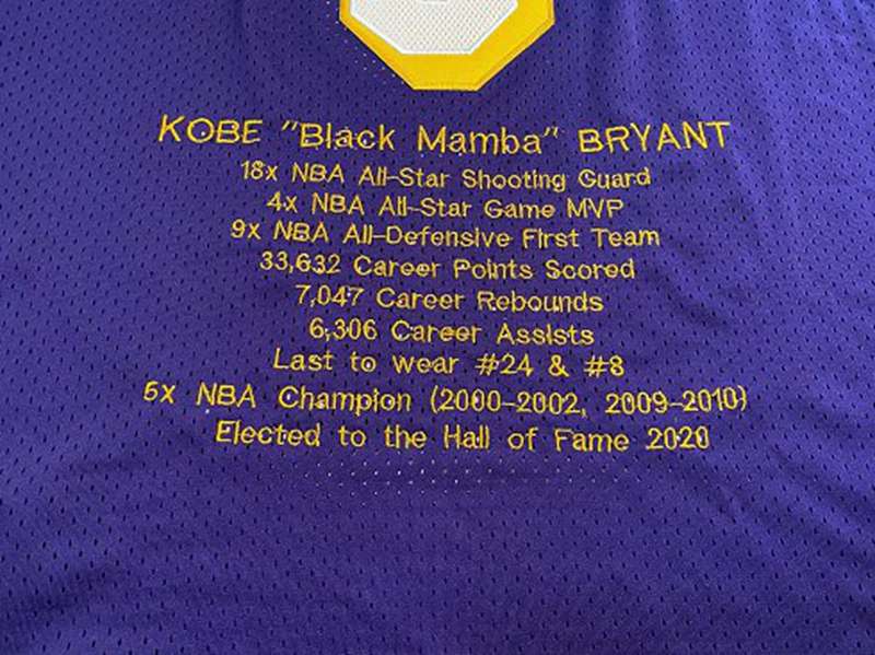 Los Angeles Lakers 1998 Purple #8 BRYANT ALL-STAR Classics Basketball Jersey 02 (Closely Stitched)