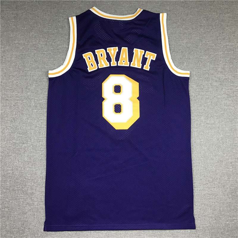 Los Angeles Lakers 1998 Purple #8 BRYANT ALL-STAR Classics Basketball Jersey (Stitched)