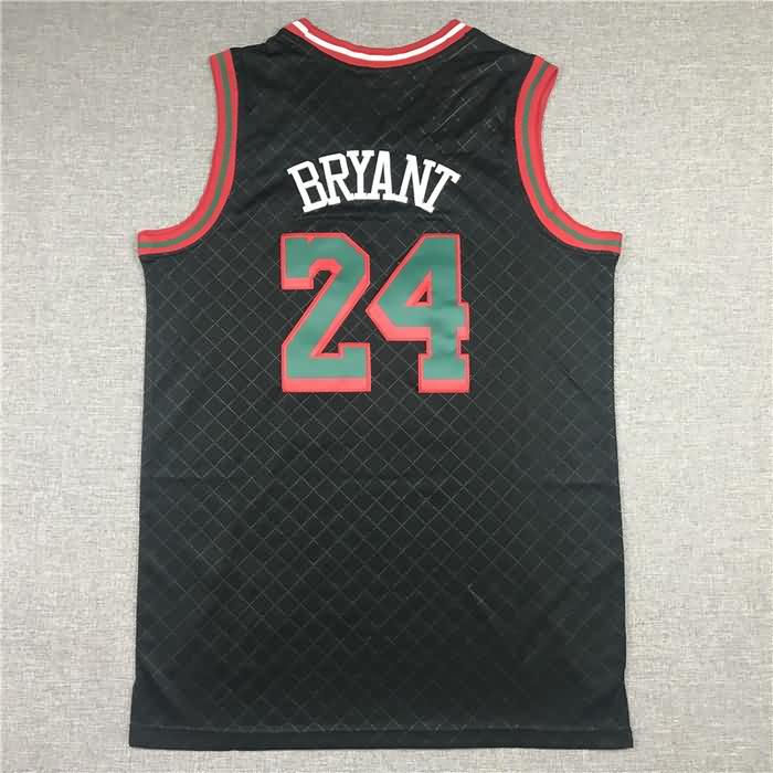 Los Angeles Lakers 2007/08 Black #24 BRYANT Classics Basketball Jersey 02 (Stitched)