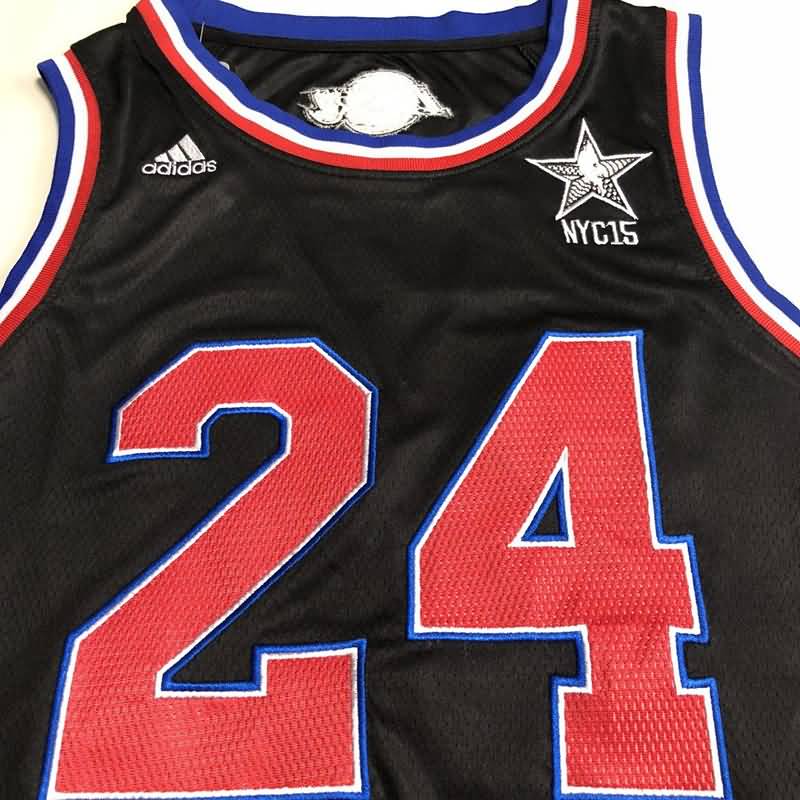 Los Angeles Lakers 2015 Black #24 BRYANT ALL-STAR Classics Basketball Jersey (Closely Stitched)