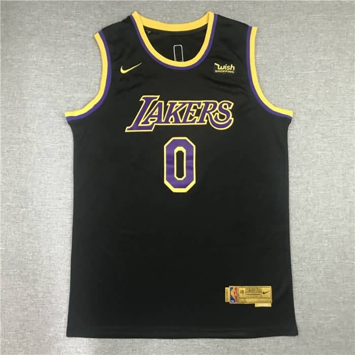 Los Angeles Lakers 20/21 Black #0 WESTBROOK Basketball Jersey (Stitched)