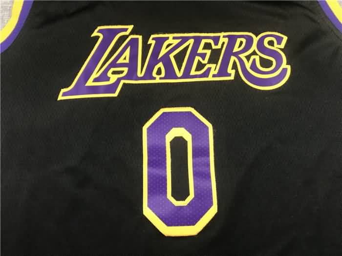 Los Angeles Lakers 20/21 Black #0 WESTBROOK Basketball Jersey (Stitched)