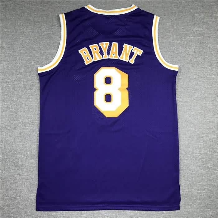 Los Angeles Lakers 1996/97 Purple #8 BRYANT Classics Basketball Jersey (Stitched)