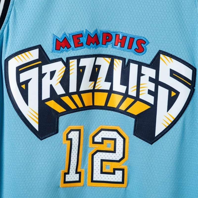 Memphis Grizzlies 20/21 Blue #12 MORANT City Basketball Jersey (Stitched)