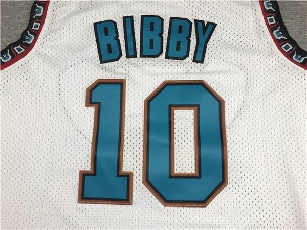 Memphis Grizzlies 1998/99 White #10 BIBBY Classics Basketball Jersey (Stitched)