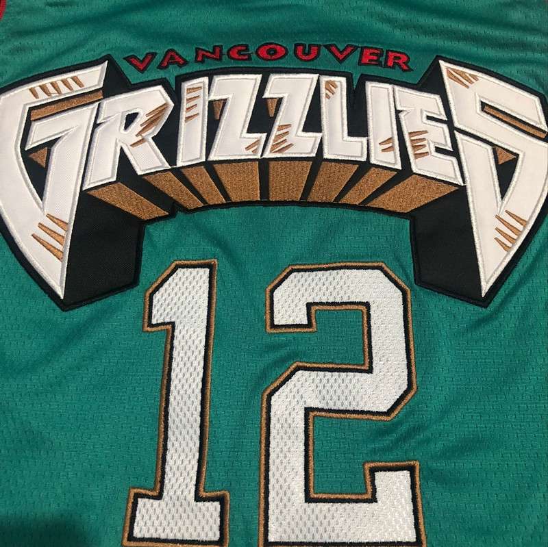 Memphis Grizzlies Green #12 MORANT Basketball Jersey (Closely Stitched)