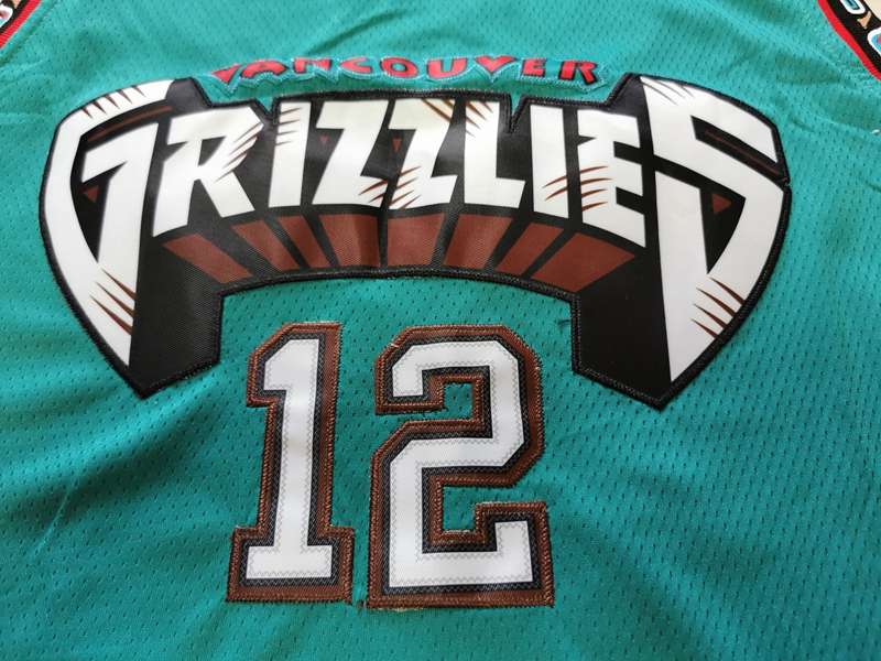 Memphis Grizzlies Green #12 MORANT Basketball Jersey (Stitched)