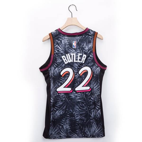 Miami Heat 20/21 Black #22 BUTLER AJ Basketball Jersey (Stitched)