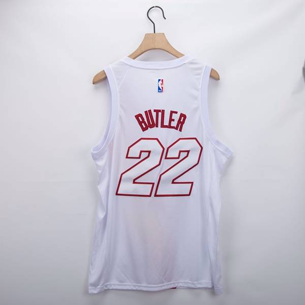 Miami Heat 20/21 White #22 BUTLER Basketball Jersey (Stitched)