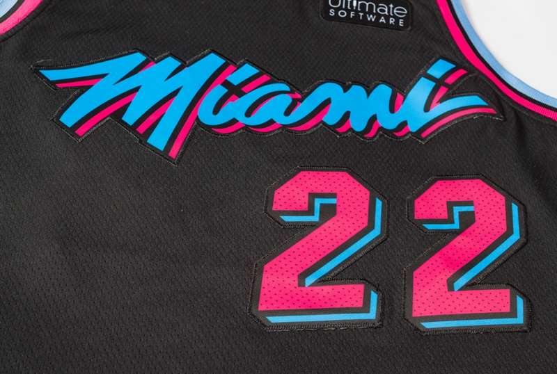 Miami Heat 2020 Black #22 BUTLER City Basketball Jersey (Stitched)