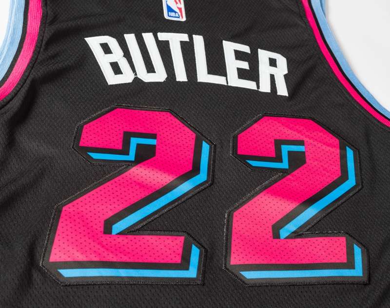 Miami Heat 2020 Black #22 BUTLER City Basketball Jersey (Stitched)