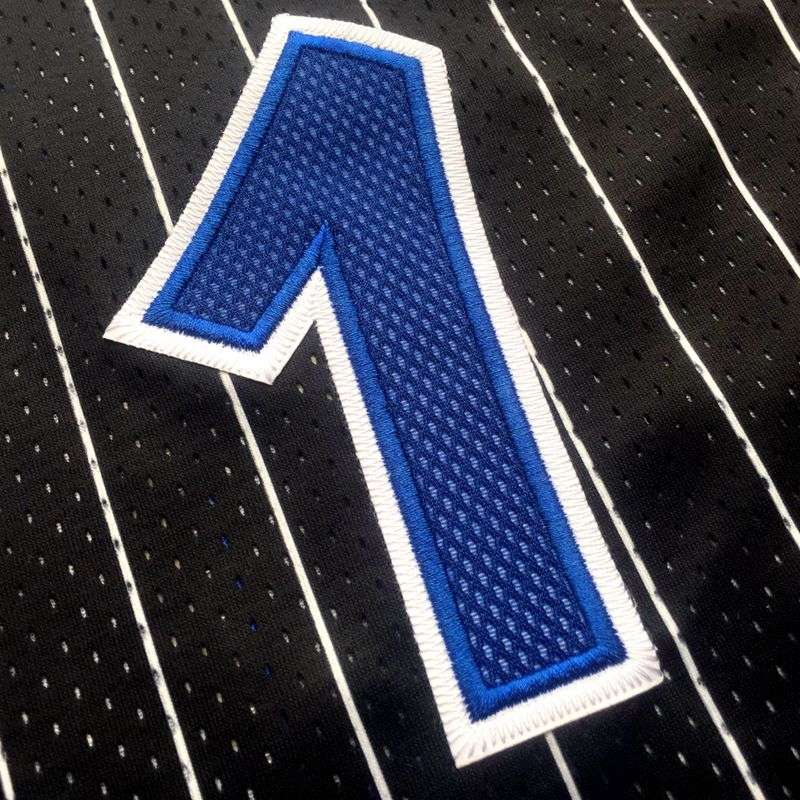 Orlando Magic 2003/04 Black #1 McGRADY Classics Basketball Jersey (Closely Stitched)