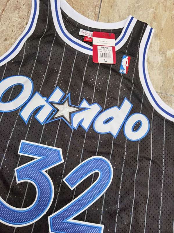 Orlando Magic 1994/95 Black #32 ONEAL Classics Basketball Jersey (Closely Stitched)