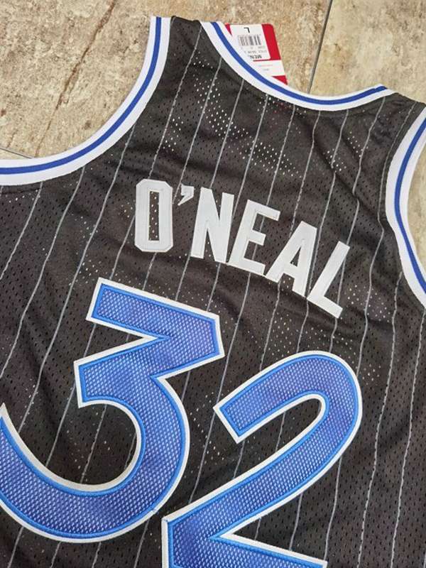 Orlando Magic 1994/95 Black #32 ONEAL Classics Basketball Jersey (Closely Stitched)