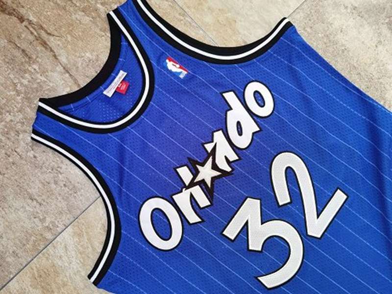Orlando Magic 1994/95 Blue #32 ONEAL Classics Basketball Jersey (Closely Stitched)