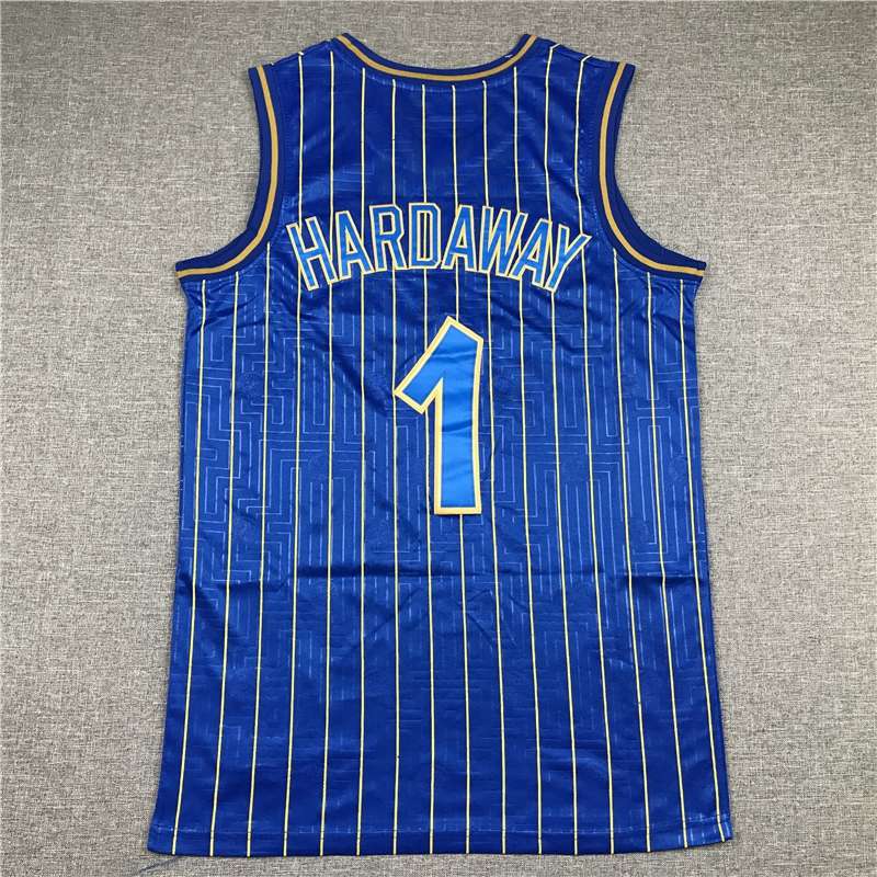 Orlando Magic 1994/95 Blue #1 HARDAWAY Classics Basketball Jersey (Stitched)
