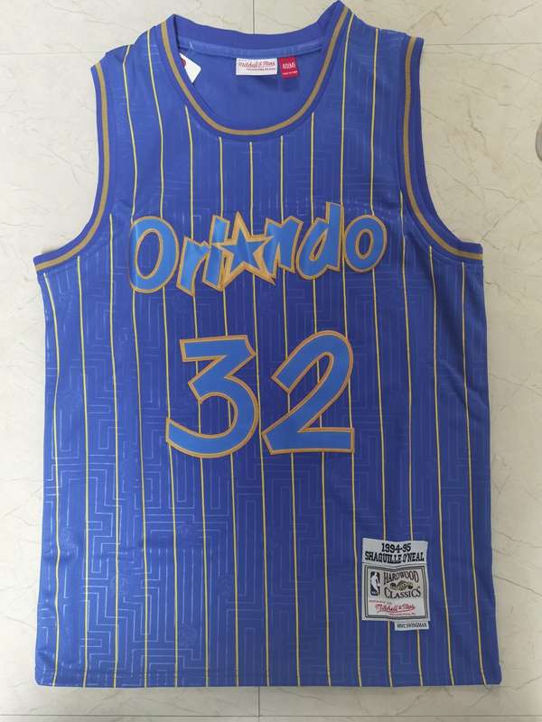 Orlando Magic 1994/95 Blue #32 ONEAL Classics Basketball Jersey (Stitched)