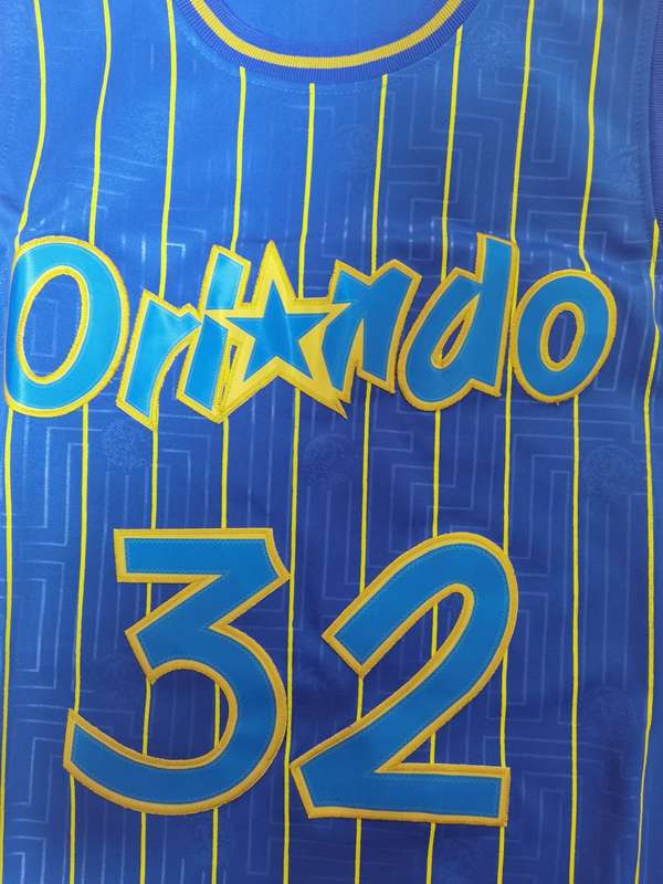 Orlando Magic 1994/95 Blue #32 ONEAL Classics Basketball Jersey (Stitched)