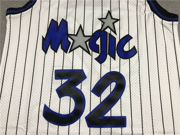 Orlando Magic 1994/95 White #32 ONEAL Classics Basketball Jersey (Stitched)