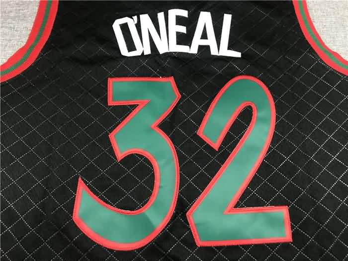 Orlando Magic 1994/95 Black #32 ONEAL Classics Basketball Jersey 02 (Stitched)