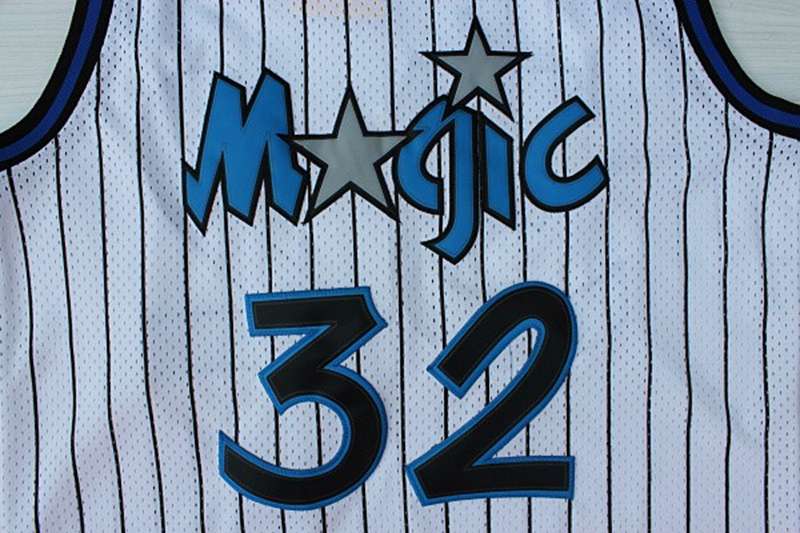 Orlando Magic White #32 ONEAL Classics Basketball Jersey (Stitched)