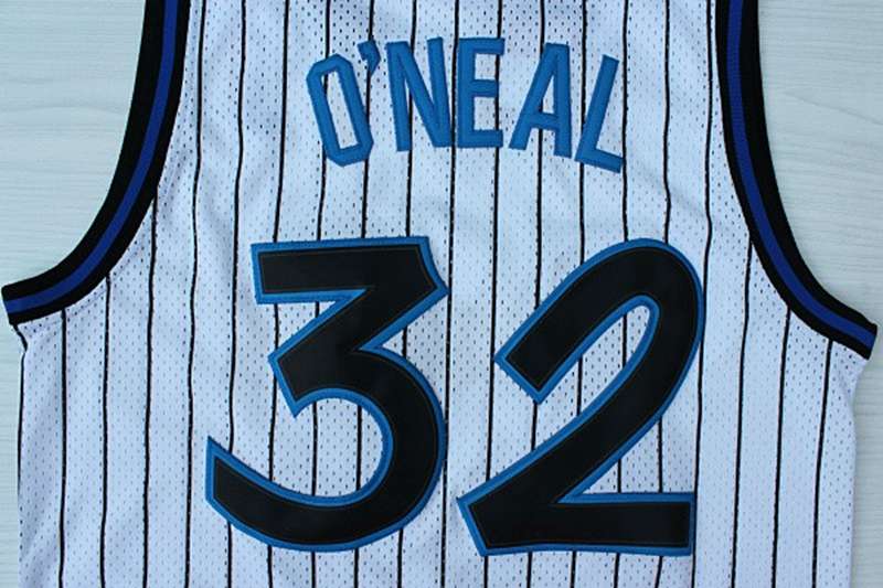 Orlando Magic White #32 ONEAL Classics Basketball Jersey (Stitched)