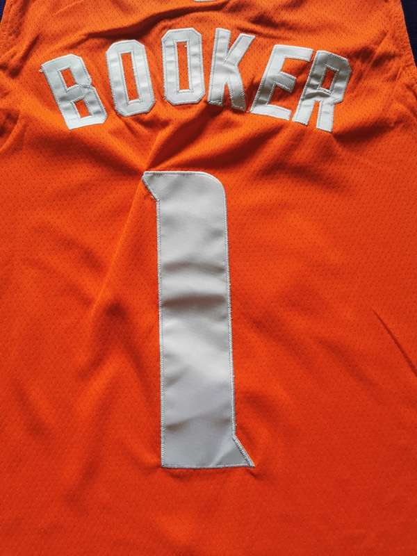 Phoenix Suns 2020 Orange #1 BOOKER Basketball Jersey (Stitched)
