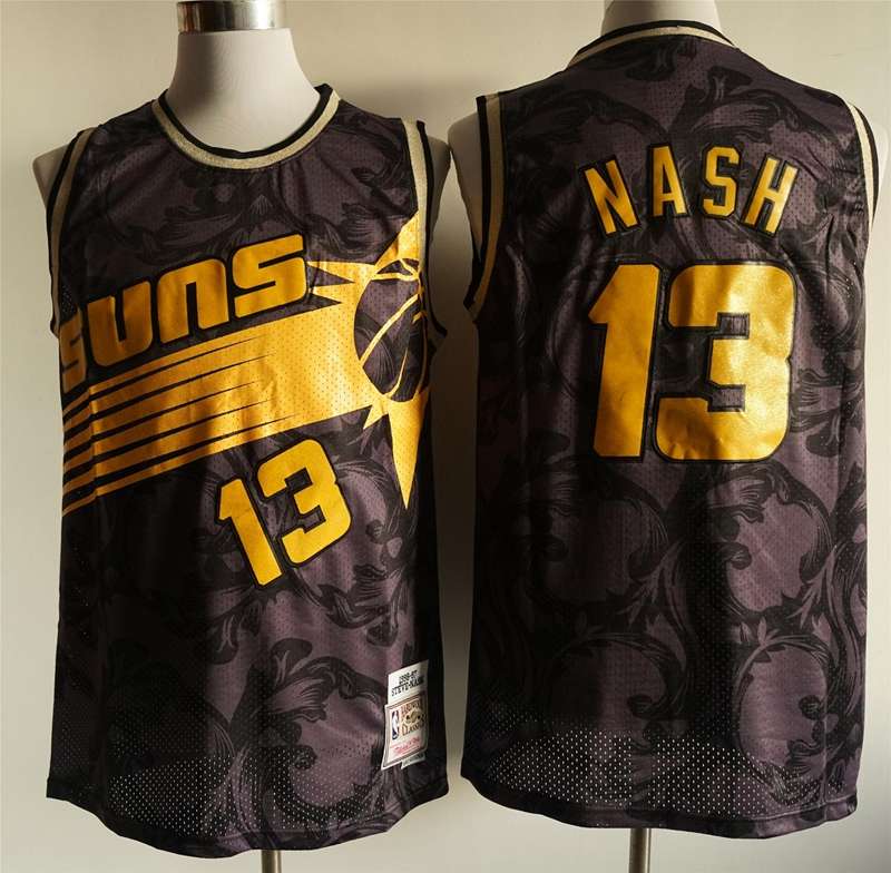 Phoenix Suns 1996/97 Black #13 NASH Classics Basketball Jersey (Stitched)