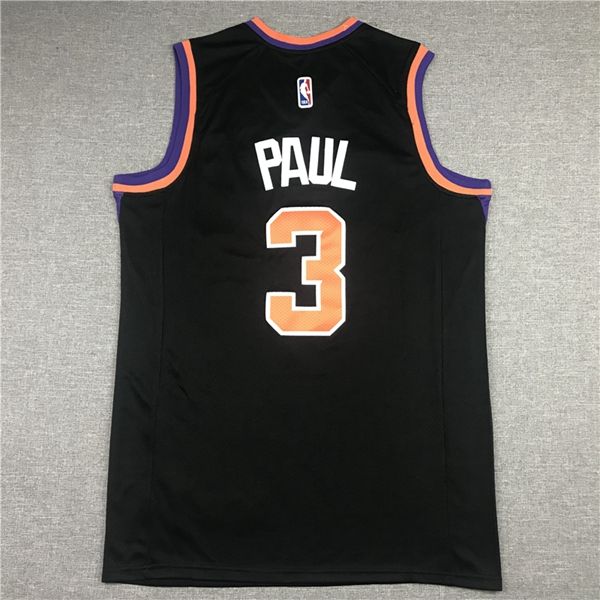 20/21 Phoenix Suns Black #3 PAUL Basketball Jersey (Stitched)