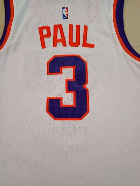 20/21 Phoenix Suns White #3 PAUL Basketball Jersey (Stitched