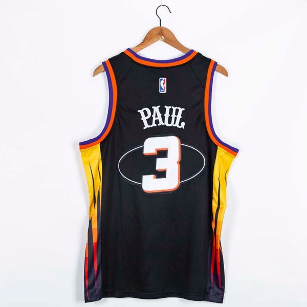 21/22 Phoenix Suns Black #3 PAUL Basketball Jersey (Stitched)