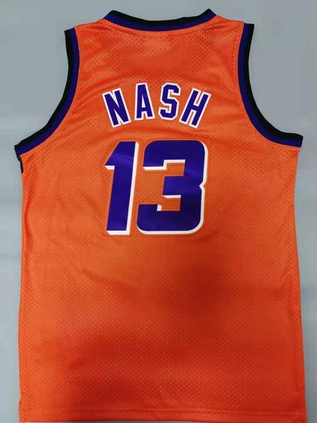 1996/97 Phoenix Suns Orange #13 NASH Classics Basketball Jersey (Stitched)