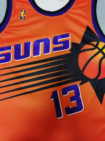 1996/97 Phoenix Suns Orange #13 NASH Classics Basketball Jersey (Stitched)